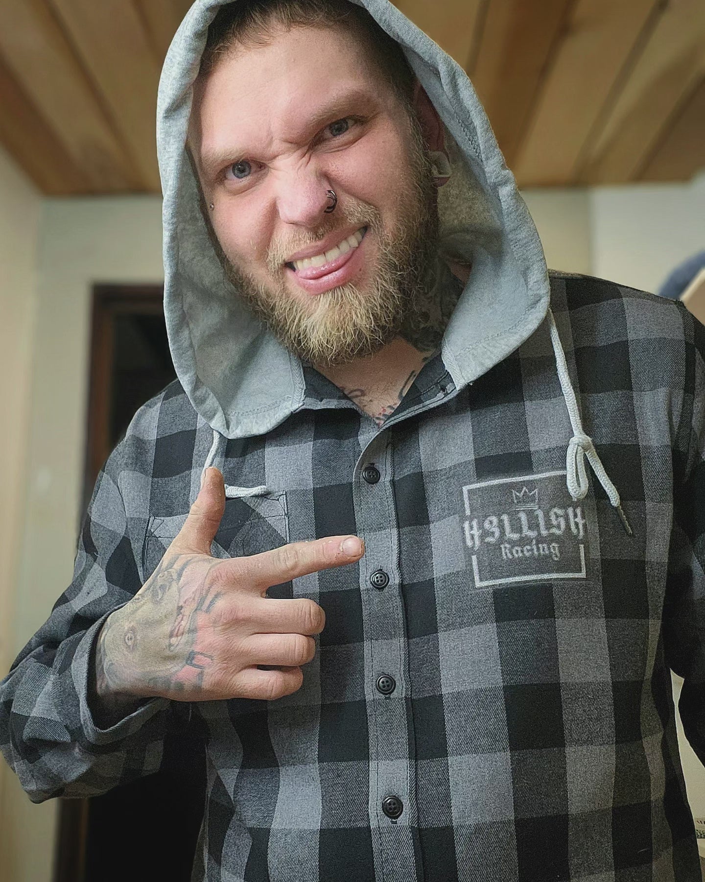 Hooded Flannel
