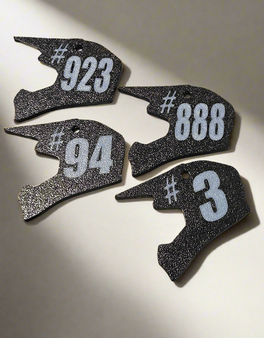 Custom Helmet Keychain
